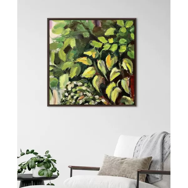 imageKate and Laurel Sylvie Blank Framed Canvas Wall Art 30x30 Natural Modern Empty Canvas for PaintYourOwn Art Premium Canvas Already FramedBrown