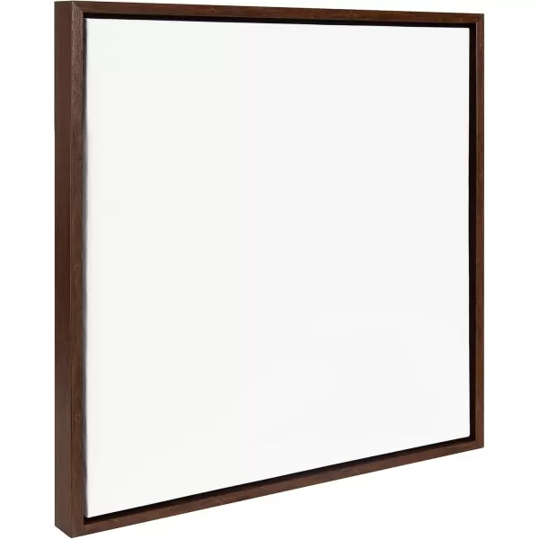imageKate and Laurel Sylvie Blank Framed Canvas Wall Art 30x30 Natural Modern Empty Canvas for PaintYourOwn Art Premium Canvas Already FramedBrown