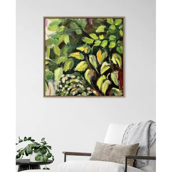 imageKate and Laurel Sylvie Blank Framed Canvas Wall Art 30x30 Natural Modern Empty Canvas for PaintYourOwn Art Premium Canvas Already FramedGold