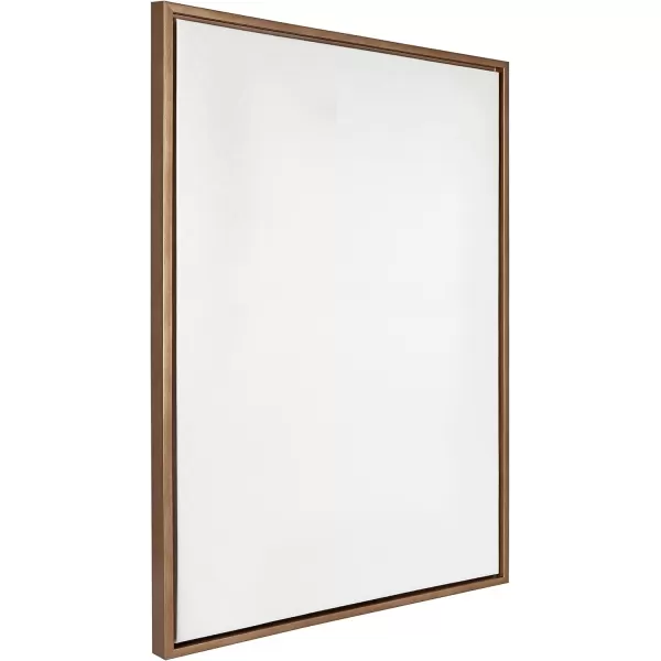 imageKate and Laurel Sylvie Blank Framed Canvas Wall Art 30x30 Natural Modern Empty Canvas for PaintYourOwn Art Premium Canvas Already FramedGold
