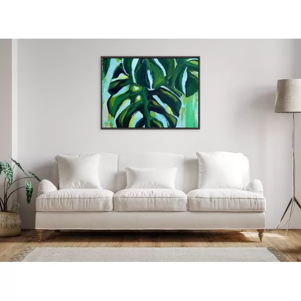 imageKate and Laurel Sylvie Blank Framed Canvas Wall Art 30x30 Natural Modern Empty Canvas for PaintYourOwn Art Premium Canvas Already FramedGray