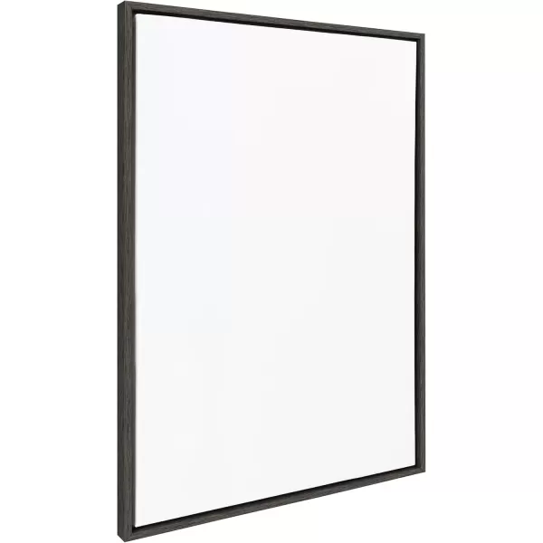 imageKate and Laurel Sylvie Blank Framed Canvas Wall Art 30x30 Natural Modern Empty Canvas for PaintYourOwn Art Premium Canvas Already FramedGray