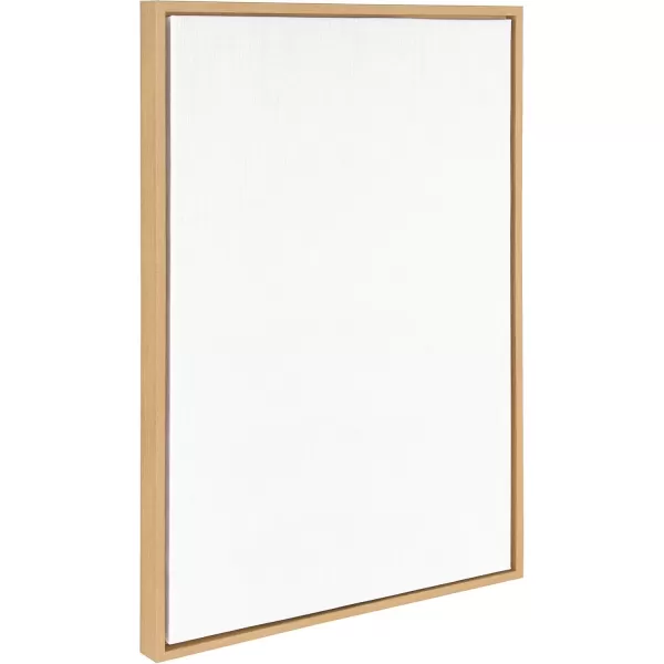 imageKate and Laurel Sylvie Blank Framed Canvas Wall Art 30x30 Natural Modern Empty Canvas for PaintYourOwn Art Premium Canvas Already FramedNatural