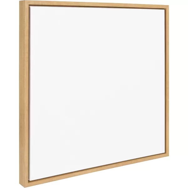 imageKate and Laurel Sylvie Blank Framed Canvas Wall Art 30x30 Natural Modern Empty Canvas for PaintYourOwn Art Premium Canvas Already FramedNatural