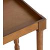 imageKate and Laurel Bellport Farmhouse Rectangle Console Table 34 x 12 x 30 Rustic Brown Vintage Inspired Rectangular Entryway Table for Use as Entry Storage and Display
