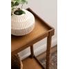 imageKate and Laurel Bellport Farmhouse Rectangle Console Table 34 x 12 x 30 Rustic Brown Vintage Inspired Rectangular Entryway Table for Use as Entry Storage and Display