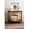 imageKate and Laurel Bellport Farmhouse Rectangle Console Table 34 x 12 x 30 Rustic Brown Vintage Inspired Rectangular Entryway Table for Use as Entry Storage and Display