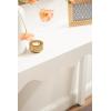 imageKate and Laurel Maida Modern Rectangle Wooden Wavy Console Table 32 x 12 x 30 White Transitional Decorative Entryway Table with Wavy Apron for Entry Decor OptionWhite