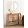 imageKate and Laurel Talcott Modern Rectangle Wood Console Table 36 x 14 x 33 Natural Wood Transitional Decorative TwoTier Entryway Table for Use as a Behind Couch Table or a Bedroom AccentNatural