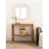 imageKate and Laurel Talcott Modern Rectangle Wood Console Table 36 x 14 x 33 Natural Wood Transitional Decorative TwoTier Entryway Table for Use as a Behind Couch Table or a Bedroom AccentNatural