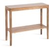 imageKate and Laurel Talcott Modern Rectangle Wood Console Table 36 x 14 x 33 Natural Wood Transitional Decorative TwoTier Entryway Table for Use as a Behind Couch Table or a Bedroom AccentNatural