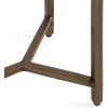 imageKate and Laurel Aguilar Modern Glam Slim Side Table 12 x 7 x 22 White Marble and Gold Decorative Narrow End Table for Use as Skinny Bedroom Nightstand or Living Room Mini TableGold