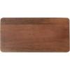 imageKate and Laurel Dahl Modern Slatted Wooden Slim Side Table 16 x 8 x 24 Natural Wood Transitional Wood Narrow End Table for Use as Living Room Plant Stand or Small Bedroom NightstandWalnut Brown