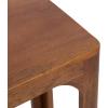 imageKate and Laurel Dahl Modern Slatted Wooden Slim Side Table 16 x 8 x 24 Natural Wood Transitional Wood Narrow End Table for Use as Living Room Plant Stand or Small Bedroom NightstandWalnut Brown