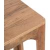 imageKate and Laurel Dahl Modern Slatted Wooden Slim Side Table 16 x 8 x 24 Natural Wood Transitional Wood Narrow End Table for Use as Living Room Plant Stand or Small Bedroom NightstandNatural