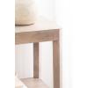 imageKate and Laurel Talcott Modern Rectangle Wood Side Table 22 x 14 x 26 Light Natural Wood Transitional Decorative TwoTier End Table for Use as a Bedroom Nightstand or Living Room Accent