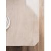 imageKate and Laurel Talcott Modern Rectangle Wood Side Table 22 x 14 x 26 Light Natural Wood Transitional Decorative TwoTier End Table for Use as a Bedroom Nightstand or Living Room Accent