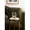 imageKate and Laurel Aguilar Modern Round Drink Table 9 x 9 x 23 White and Green Marble and Brass Genuine Marble Accent Table for Use as Indoor Plant Stand or Pedestal Martini Table