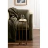 imageKate and Laurel Aguilar Modern Round Drink Table 9 x 9 x 23 White and Green Marble and Brass Genuine Marble Accent Table for Use as Indoor Plant Stand or Pedestal Martini Table