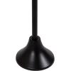 imageKate and Laurel Sanzo Modern Pedestal Drink Table 10 x 10 x 23 Gray Gunmetal Decorative End Table with Mirrored Tabletop for Use as Small Plant Stand or Cute Martini TableGoldBlack