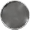 imageKate and Laurel Sanzo Modern Pedestal Drink Table 10 x 10 x 23 Gray Gunmetal Decorative End Table with Mirrored Tabletop for Use as Small Plant Stand or Cute Martini TableSilver