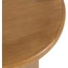 imageKate and Laurel Sora Modern Wooden Round Drink Table 12 x 12 x 22 Black Transitional Wood End Table for Use as Indoor Plant Stand or Living Room Mini TableRustic Brown