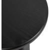 imageKate and Laurel Sora Modern Wooden Round Drink Table 12 x 12 x 22 Black Transitional Wood End Table for Use as Indoor Plant Stand or Living Room Mini TableBlack