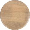 imageKate and Laurel Tirollo Modern Round Drink Table 10 x 10 x 22 Natural Wood Living Room Accent Pedestal Table with Turned Base for Use as Indoor Plant StandNatural