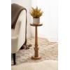 imageKate and Laurel Wegner Transitional Wooden Round Drink Table 8 x 8 x 23 Natural Wood Modern Durable Pedestal Table for Use as Round Drink Table Indoor Plant Stand or Decorative Mini Table