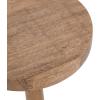 imageKate and Laurel Wegner Transitional Wooden Round Drink Table 8 x 8 x 23 Natural Wood Modern Durable Pedestal Table for Use as Round Drink Table Indoor Plant Stand or Decorative Mini Table