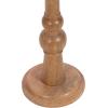 imageKate and Laurel Wegner Transitional Wooden Round Drink Table 8 x 8 x 23 Natural Wood Modern Durable Pedestal Table for Use as Round Drink Table Indoor Plant Stand or Decorative Mini Table