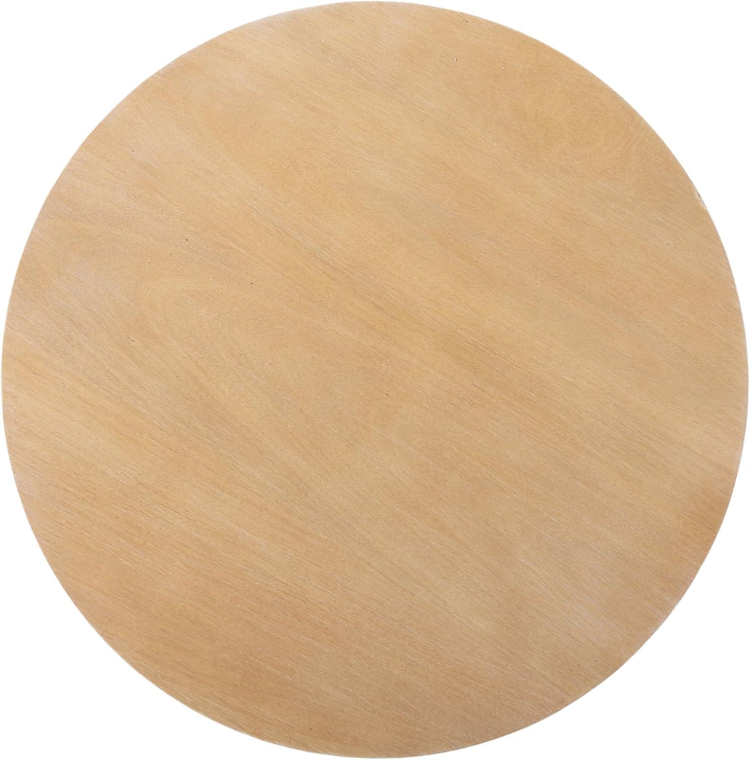 imageKate and Laurel Eastmont Rectangle Wood Coffee Table 46 x 22 x 17 Light Natural Large MidCentury Wooden Living Room Table with Stylish Tapered Legs and Adjustable FeetNatural