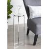 imageKate and Laurel Aguilar Modern Round Drink Table 9 x 9 x 23 Emperador Brown Marble and Black Genuine Marble Accent Table for Use as Indoor Plant Stand or Pedestal Martini TableSilverWhite