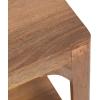 imageKate and Laurel Dahl Transitional Rectangular Coffee Table 36 x 20 x 18 Natural Wood Modern Rectangle Living Room Table with Solid Mango Wood Construction and Bonus Underlying StorageNatural