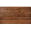 imageKate and Laurel Dahl Transitional Rectangular Coffee Table 36 x 20 x 18 Natural Wood Modern Rectangle Living Room Table with Solid Mango Wood Construction and Bonus Underlying StorageWalnut Brown