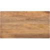 imageKate and Laurel Dahl Transitional Rectangular Coffee Table 36 x 20 x 18 Natural Wood Modern Rectangle Living Room Table with Solid Mango Wood Construction and Bonus Underlying StorageNatural