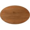imageKate and Laurel Foxford Modern Tiered Oval Coffee Table 38 x 24 x 18 Natural Brown Transitional TwoTier Living Room Table with Storage and Resilient Wood ConstructionNatural