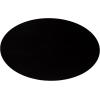 imageKate and Laurel Foxford Modern Tiered Oval Coffee Table 38 x 24 x 18 Natural Brown Transitional TwoTier Living Room Table with Storage and Resilient Wood ConstructionBlack