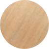 imageKate and Laurel Foxford Tiered Round Coffee Table 34 x 34 x 17 Light Natural Transitional TwoTier Circle Living Room Table with Storage and Resilient Wood Construction