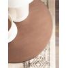 imageKate and Laurel Stratton Round Pedestal Drink Table 13 x 13 x 26 Bronze Decorative Mini Table for Use as Indoor Plant Stand or Cute Martini Table