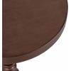 imageKate and Laurel Stratton Round Pedestal Drink Table 13 x 13 x 26 Bronze Decorative Mini Table for Use as Indoor Plant Stand or Cute Martini Table