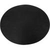 imageKate and Laurel Sureda Modern Wooden Oval Side Table 20 x 16 x 22 Black Transitional Wood End Table for Use as Bedroom Nightstand or Living Room Plant Stand TableBlack