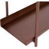 imageKate and Laurel Dominic Modern Metal Bathroom Shelf 20 x 7 x 30 Bronze Contemporary Sleek 3Tier Floating Shelves for Wall Decor Display and Over Toilet StorageBronze