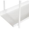 imageKate and Laurel Dominic Modern Metal Bathroom Shelf 20 x 7 x 30 Bronze Contemporary Sleek 3Tier Floating Shelves for Wall Decor Display and Over Toilet StorageWhite
