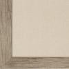 imageDesignOvation Beatrice Framed Linen Fabric Pinboard 27x33 White Rustic Wall OrganizationRustic Brown