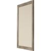imageDesignOvation Beatrice Framed Linen Fabric Pinboard 27x33 White Rustic Wall OrganizationRustic Brown