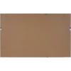 imageDesignOvation Beatrice Framed Linen Fabric Pinboard 27x33 White Rustic Wall OrganizationWhite