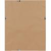 imageDesignOvation Beatrice Framed Linen Fabric Pinboard 27x33 White Rustic Wall OrganizationWhite