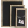 imageDesignOvation Beatrice Framed Magnetic Chalkboard 13x23 Rustic BrownRustic Brown