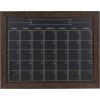 imageDesignOvation Beatrice Framed Magnetic Chalkboard Monthly Calendar 18x27 Walnut BrownWalnut Brown
